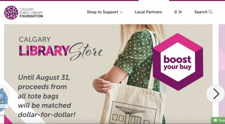 【Shopify事例紹介】Calgary Public Library Foundation