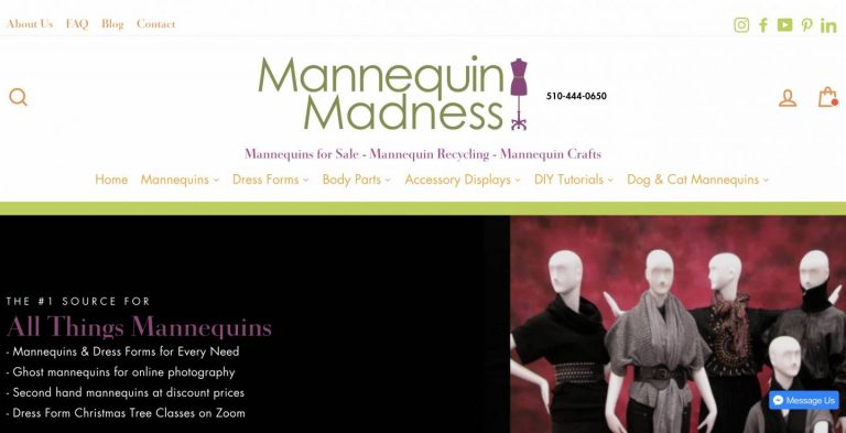 【Shopify事例紹介】Mannequin Madness